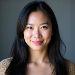Headshot of Maria Chen, strings instructor